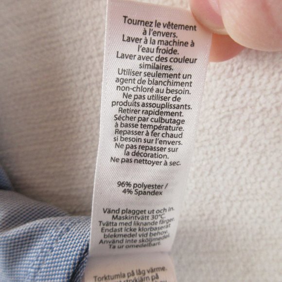 Vinyard Vines Blue Performance Polo Size M Contrast Collar - Picture 8 of 12